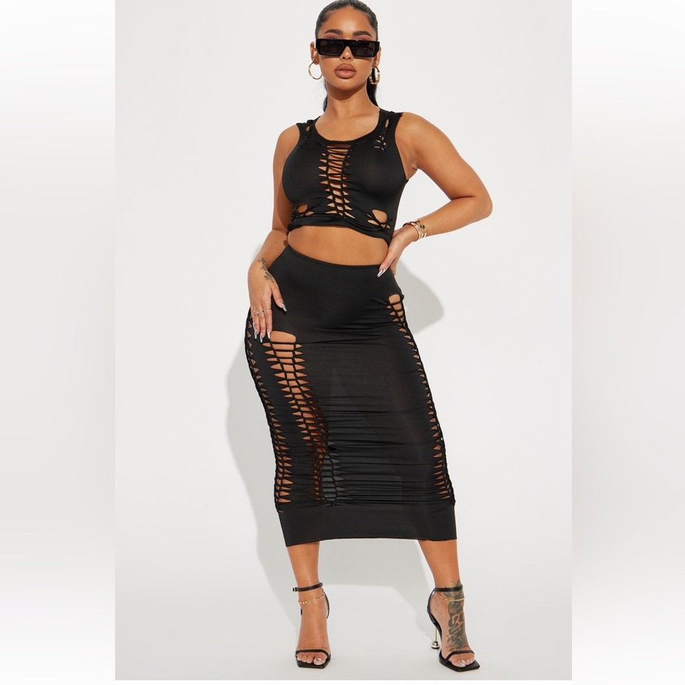 Fashion Nova Skirt Set